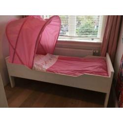 Kinderbed (junior) met lattenbodem en matras