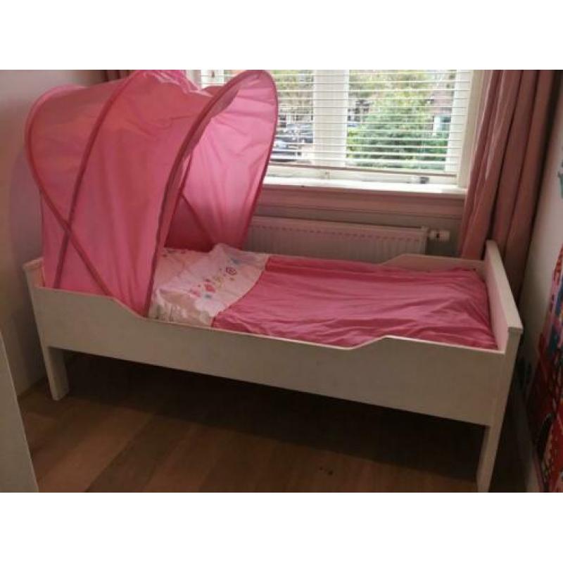 Kinderbed (junior) met lattenbodem en matras