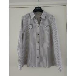 Gestreepte Erfo blouse maat 44, nieuw