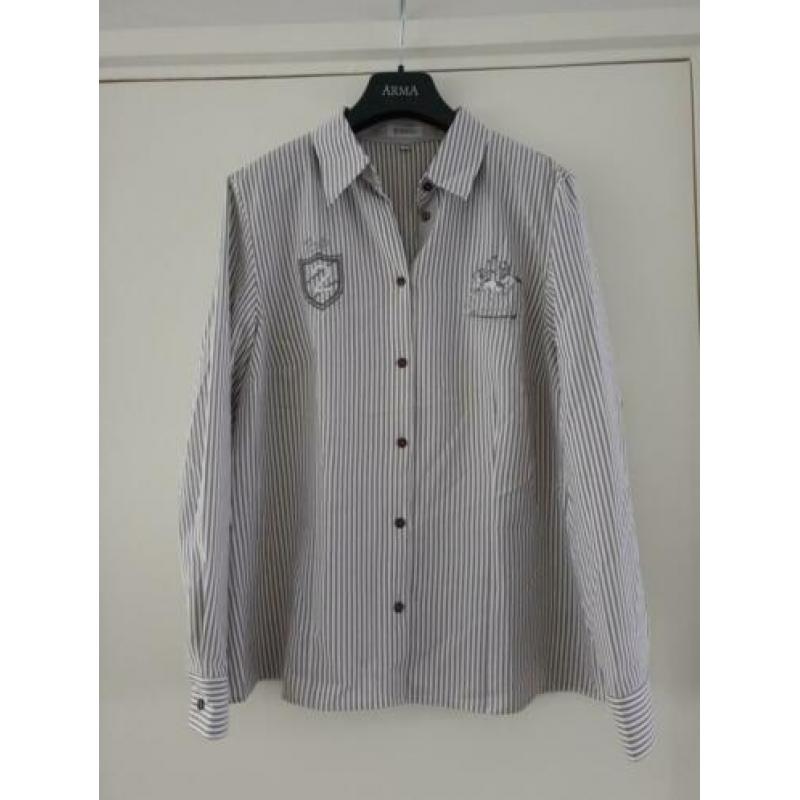 Gestreepte Erfo blouse maat 44, nieuw