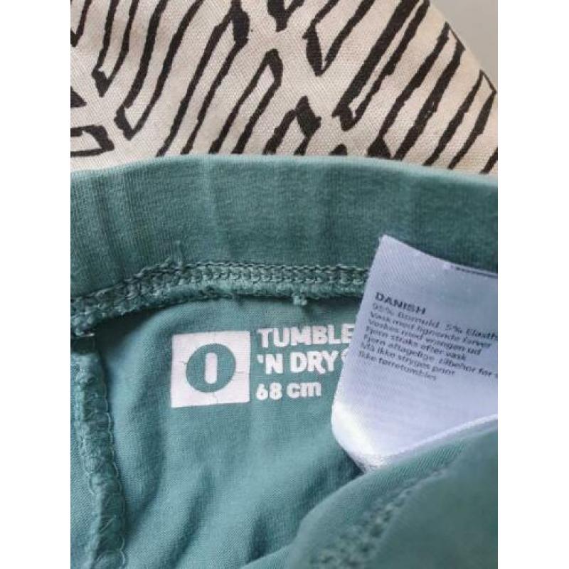 Tumble n dry set longsleeve en broek jongen 68