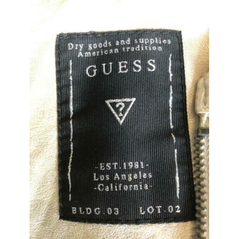 Guess jasje imitatieleer (maat 36)