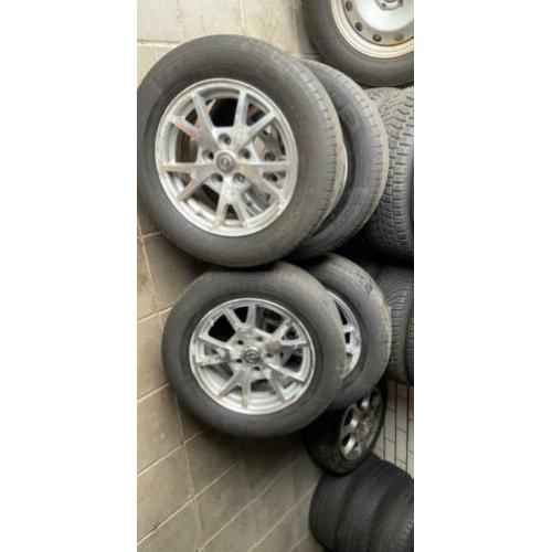 Opel zomerbanden met velgen 16 inch