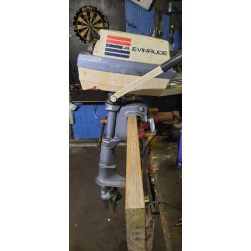 buitenboordmotor 4pk evinrude (loop of sloop)