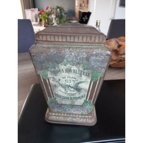 Oud faam blik engelsche pepermunt