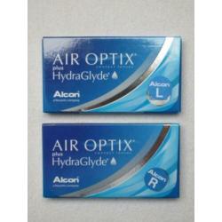 O74: Maand Lenzen Air Optix plus HydraGlyde -0.50 en -1.00