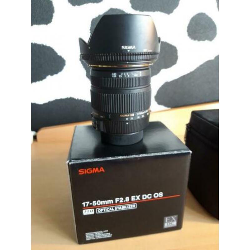 Sigma 17-50mm F.2.8 EX DC OS voor Nikon