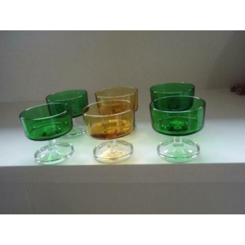 6 Luminarc Dessert Compote Ijscoupes Coupe Glas