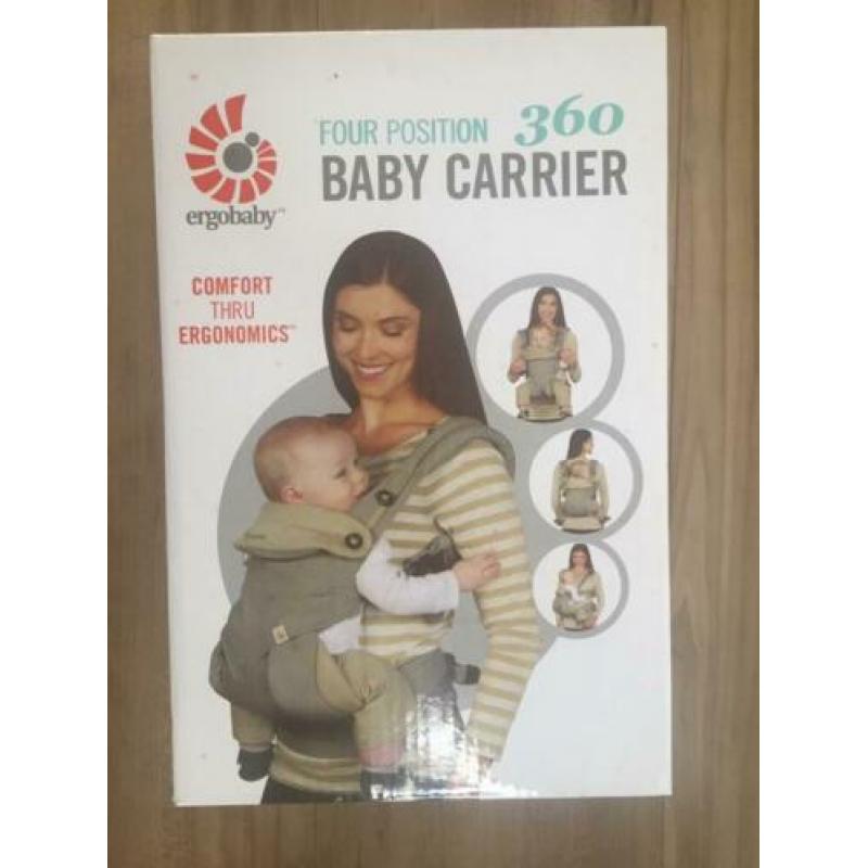Ergobaby 360 draagzak grijs