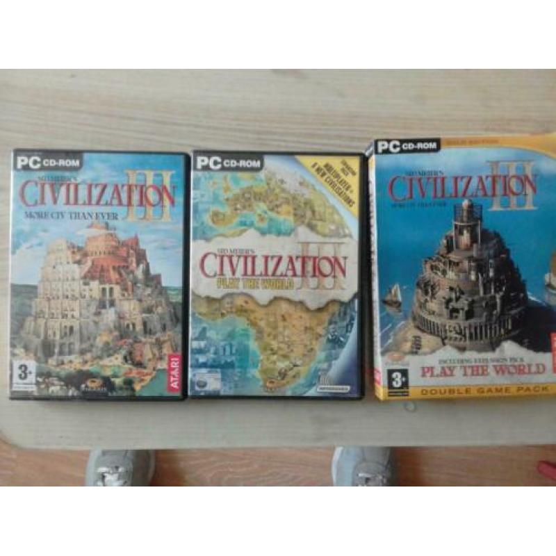 Civilization lll en add-on play the world en civ lV