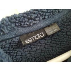 Lekkere gevoerde hoody met teddy stof in blauw van esmara