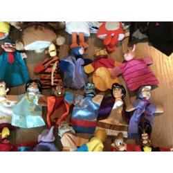 Mooie collectie van 42 stuks poppenkastpoppen