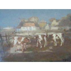 ====doek 60 x 80 cm====FEDOR VAN KREGTEN 1871-1937=====
