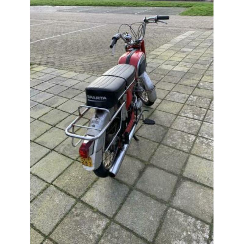 sparta 3v sport oldtimer loopt geen kenteken