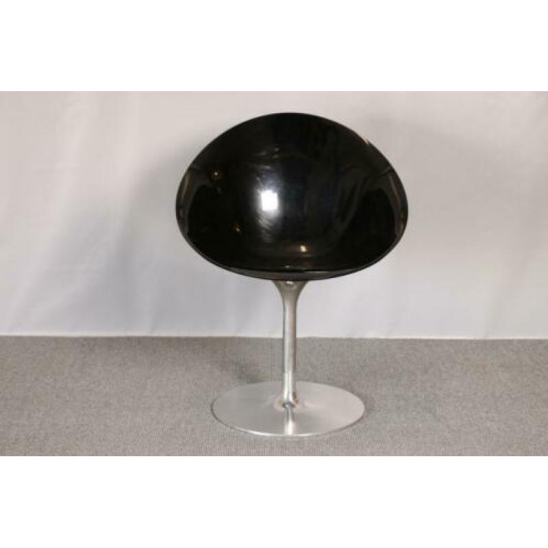Kartell EroS zwarte draaistoelen bij TheReSales