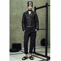 Alexander Wang x H&M bikerjas leren jas 36 zwart