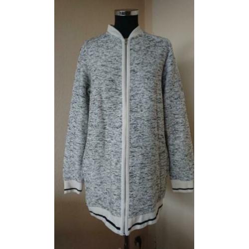 Witte lange vest van Modstrom mt M