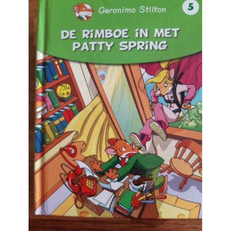 Geronimo Stilton ,4 deeltjes deel1 ,3, 5, 7