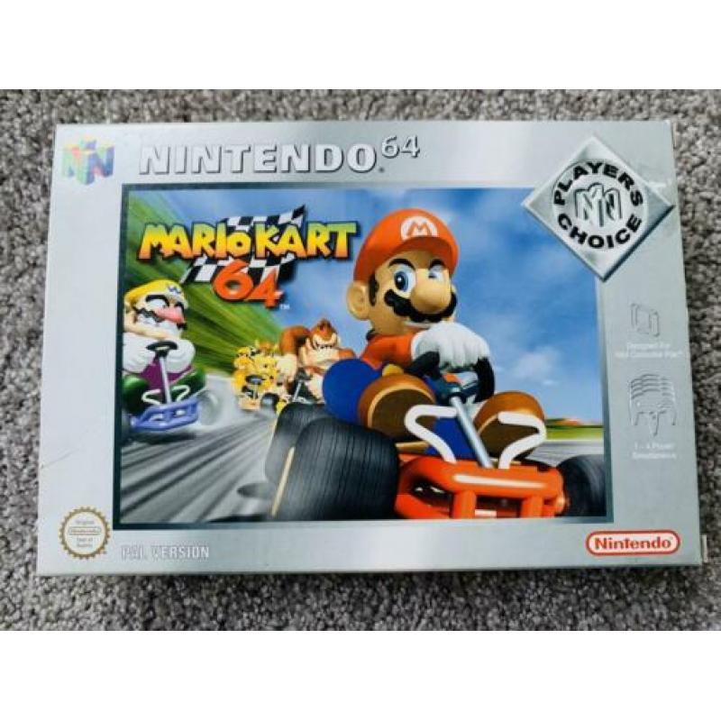 Super Mario Kart 64 N64 Nintendo 64 CIB