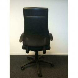 Bureaustoel BMA Axia hoge rug, leder! Manager /directiestoel