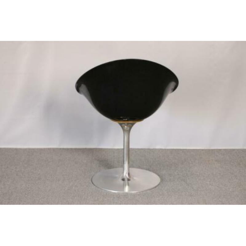 Kartell EroS zwarte draaistoelen bij TheReSales