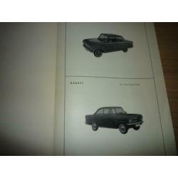 Opel Kadett A onderdelenboek Engels nr 407