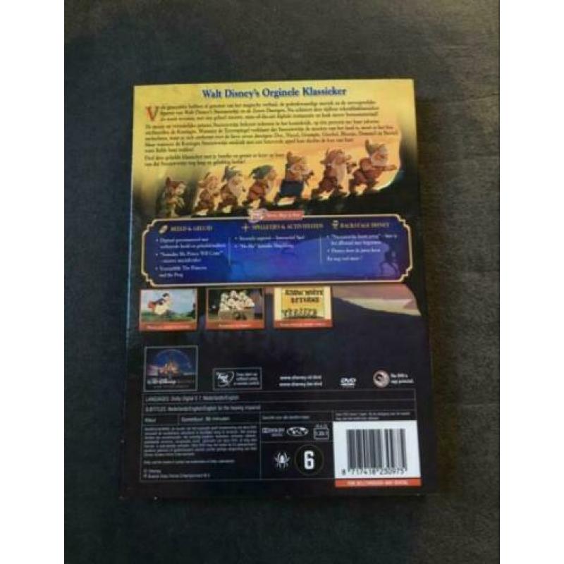 Walt Disney Sneeuwwitje en de zeven dwergen 2 disc dvd
