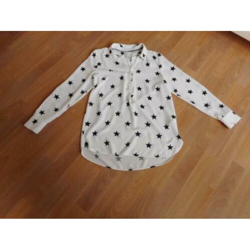Nieuwe mooie blouse met sterren van Miss Etam mt M