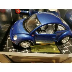 modelauto 1:18 volkswagen kever beetle gold edion