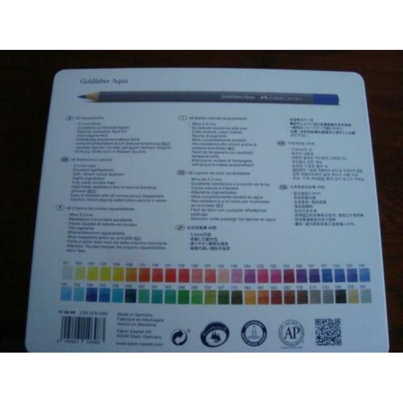 Faber Castell kleurpotloden, aquarelpotloden