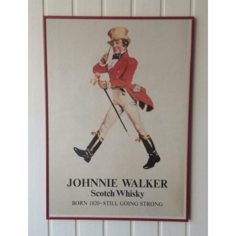 JOHNNY WALKER * SCOTCH WHISKEY * in MOOIE RODE LIJST