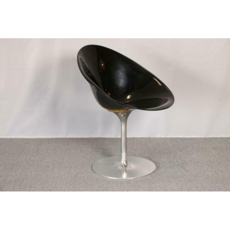 Kartell EroS zwarte draaistoelen bij TheReSales