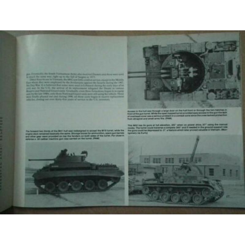 Squadron/armor 29, M41 Walker Bulldog in action