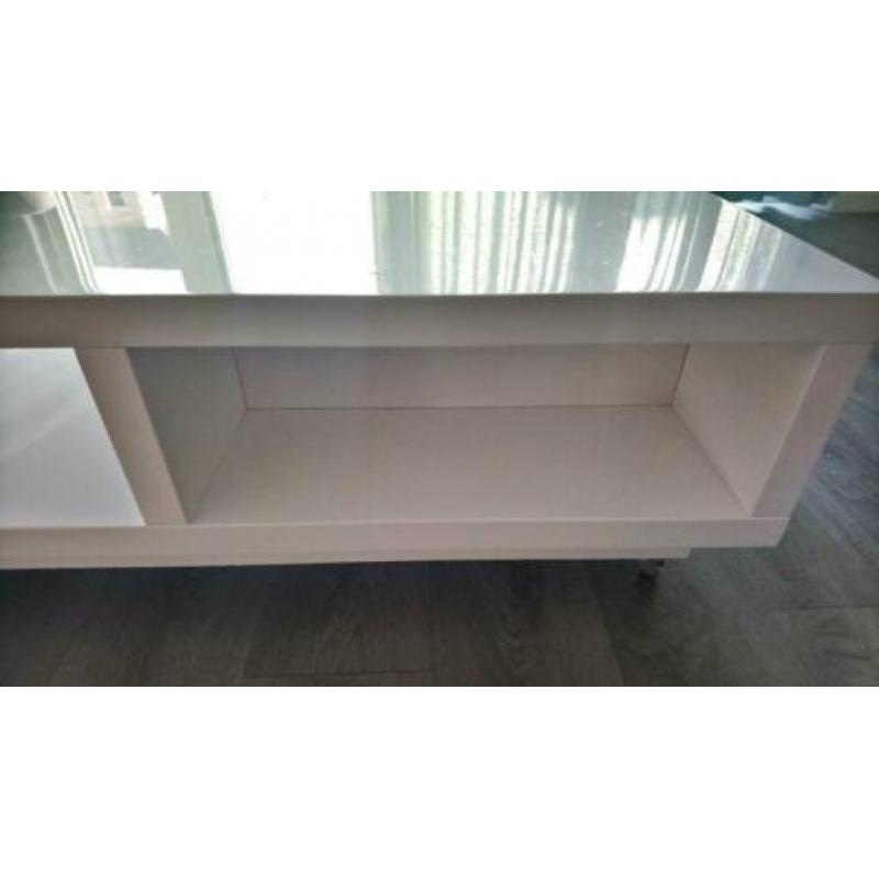 hoogglans witte salontafel