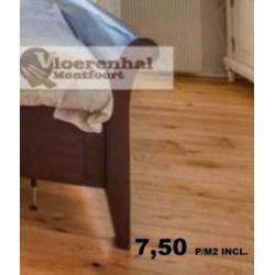 VLOEREN in massief GRENEN altijd 6,20 p/m2 excl. op voorraad