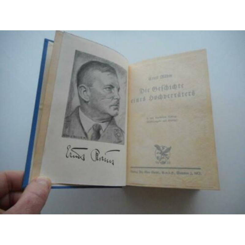 Zeldzaam boek over Ernst Röhm