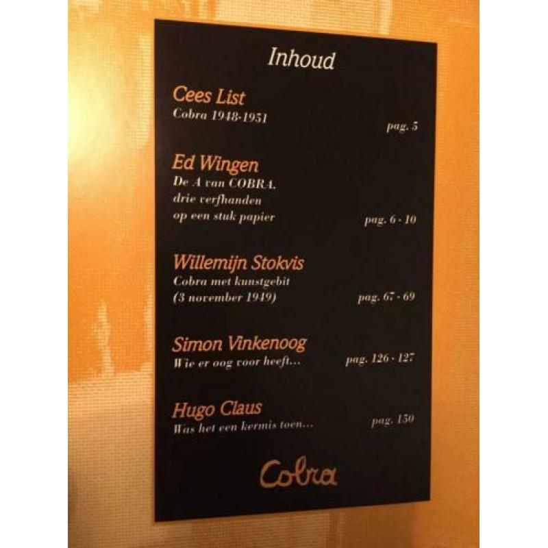 De A van Cobra in woord en beeld