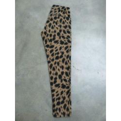 ESSENTIEL Antwerp broek panter luipaardprint maat 36