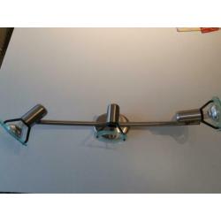 Plafond lamp met 3 lampjes/spots