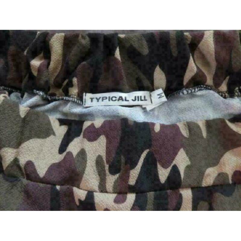 Typical Jill camouflage rok maat M