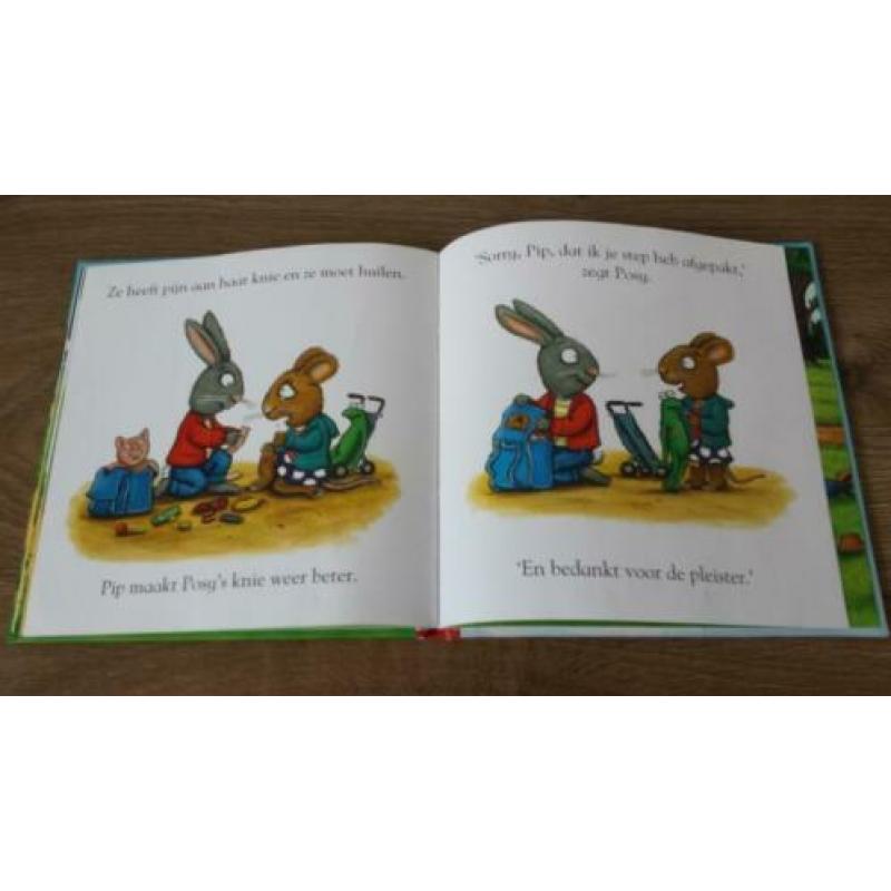 Prentenboek Pip en Posy (over delen van speelgoed)