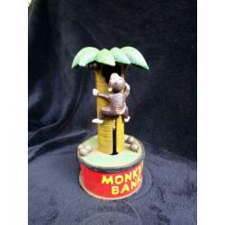 Gietijzeren Spaarpot Monkey Bank