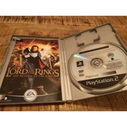 Lord of the rings return of the king Playstation 2 Ps2
