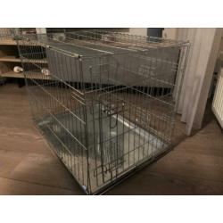 ZGAN Bench maat M (L78,B55,H61 cm) incl 2x vetbed