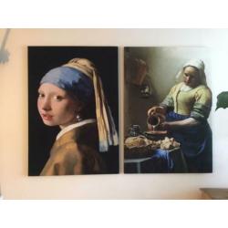 Melkmeisje Vermeer 100 x 70
