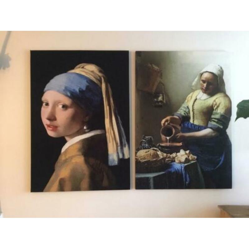 Melkmeisje Vermeer 100 x 70
