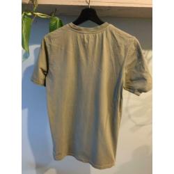 Denham T-shirt maat S groen