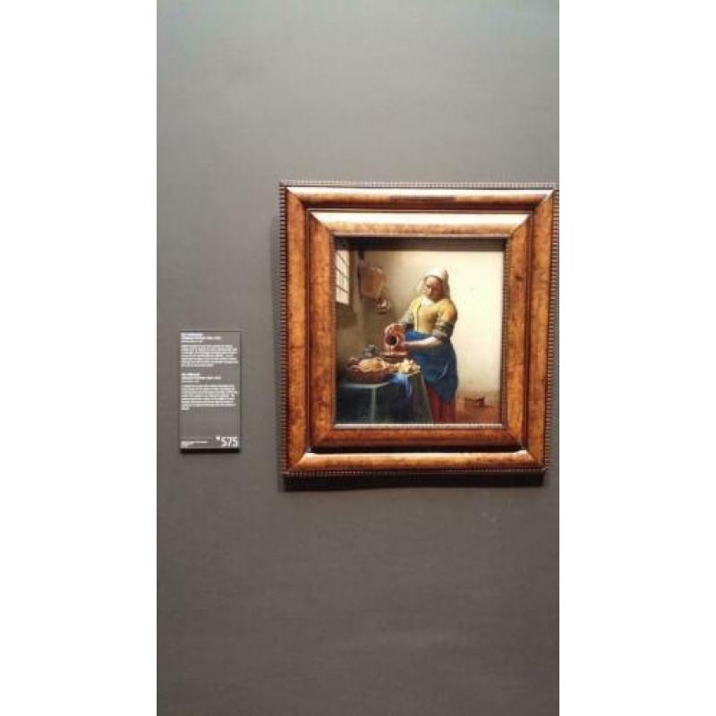 Melkmeisje Vermeer 100 x 70