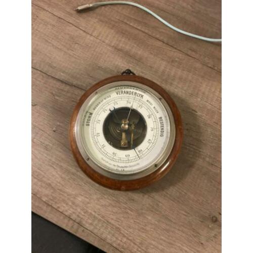 te koop:VINTAGE Veranderlijk barometer SCHEEPSBAROMETER