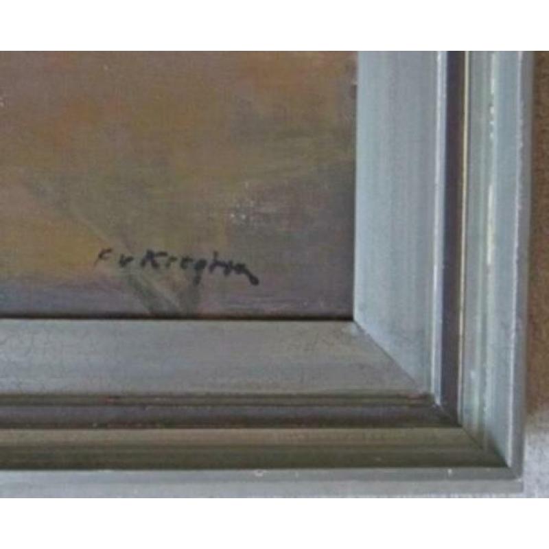====doek 60 x 80 cm====FEDOR VAN KREGTEN 1871-1937=====